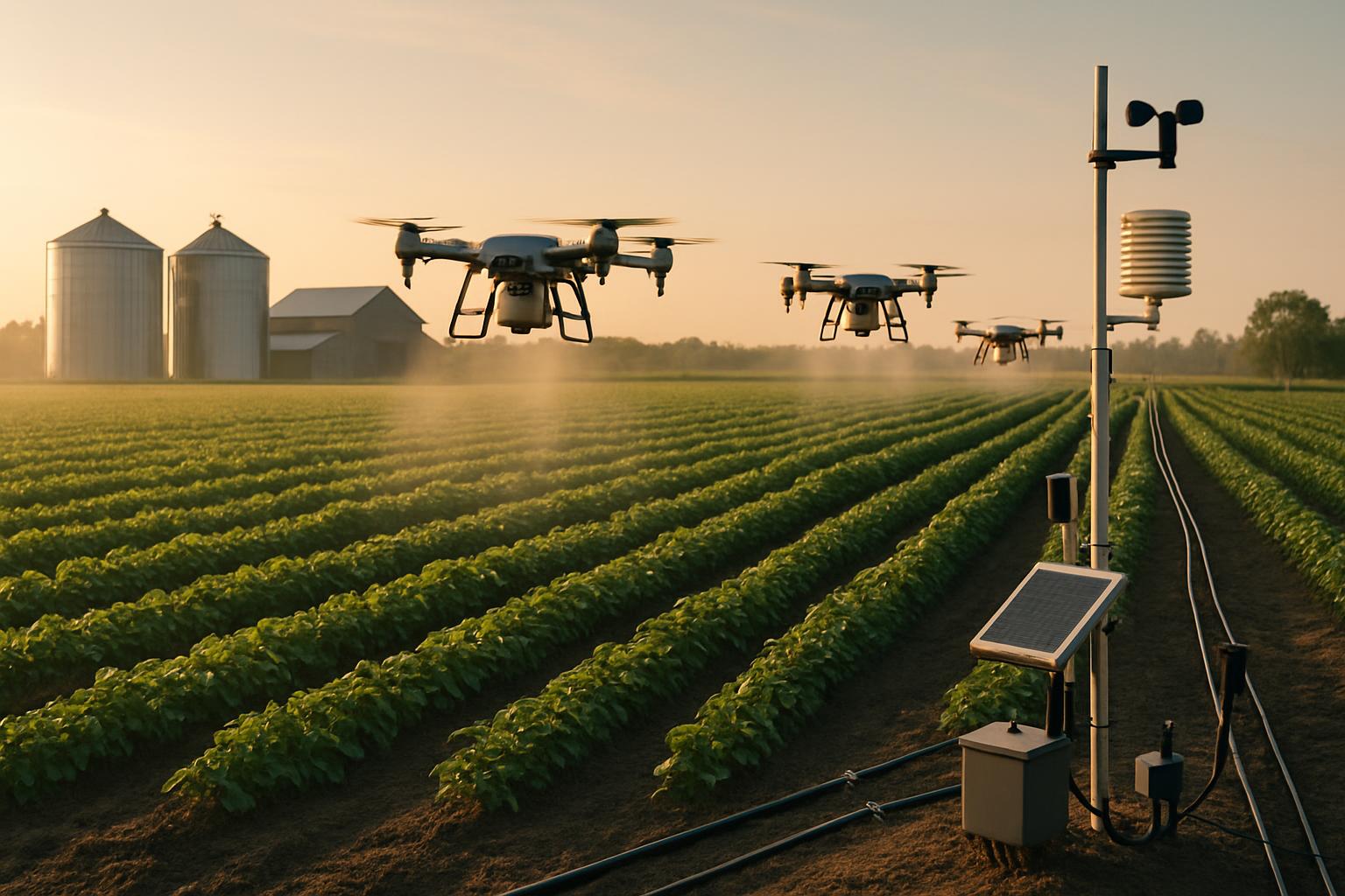 Investors Eye Automation Surge as Agtech Drones Take Flight Could Be the Next Big Opportunity  Don't Miss This